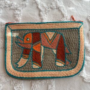 Kaross embroidered wallet